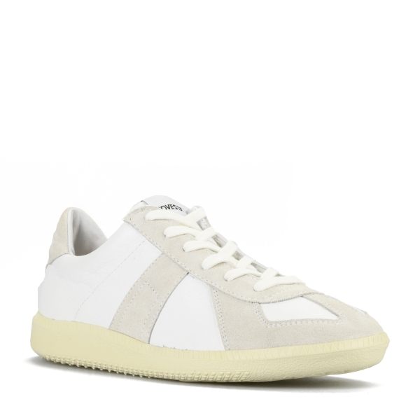 White Men's Novesta Gat / Ecru Trainers | CMj553RBx8M